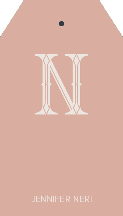 Monogram Blossom Pink