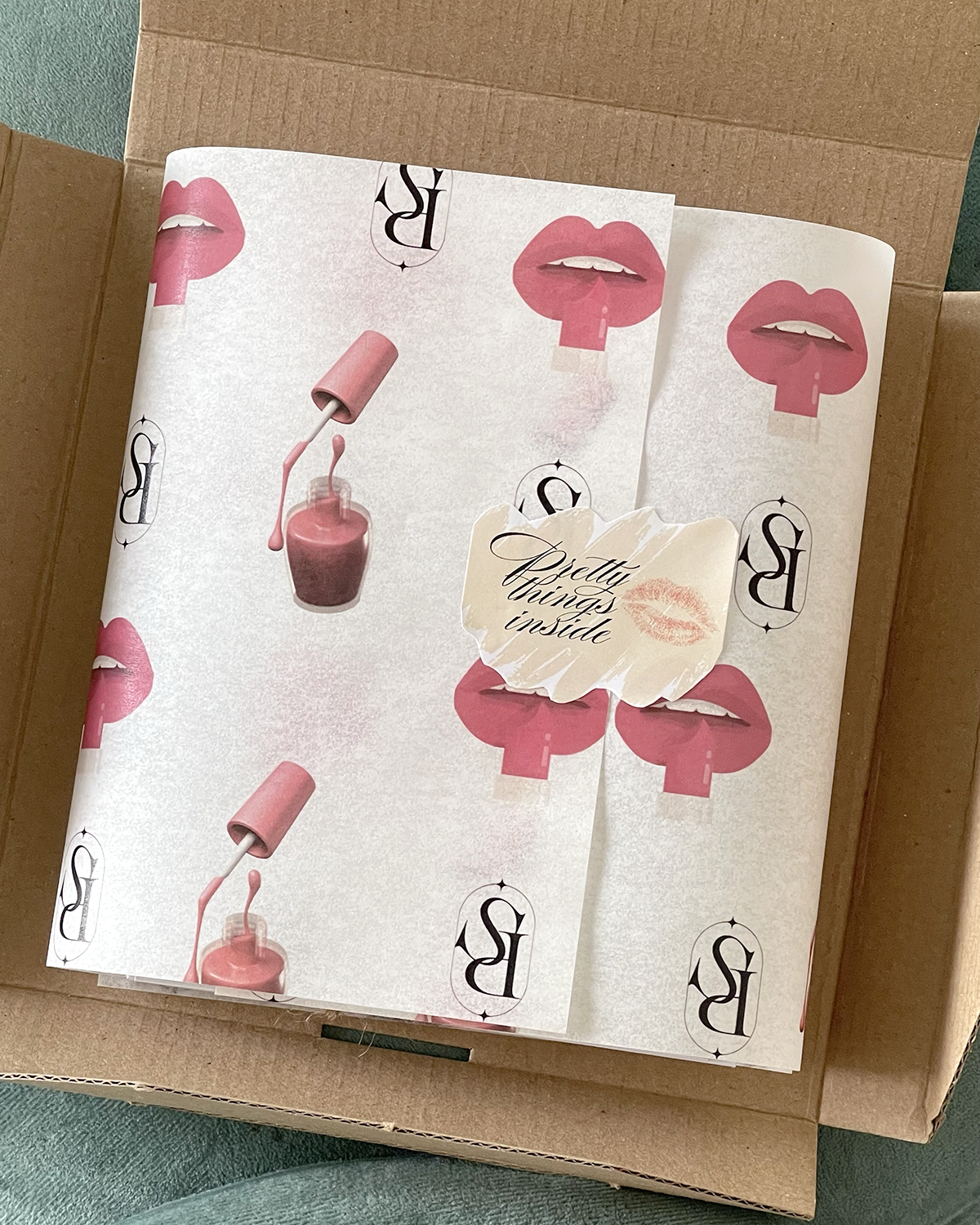 Glam Notes Stationery Set