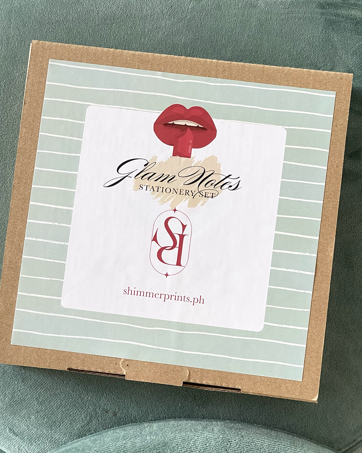 Glam Notes Stationery Set