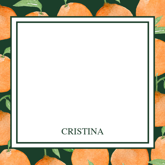 ORANGES GIFT TAG