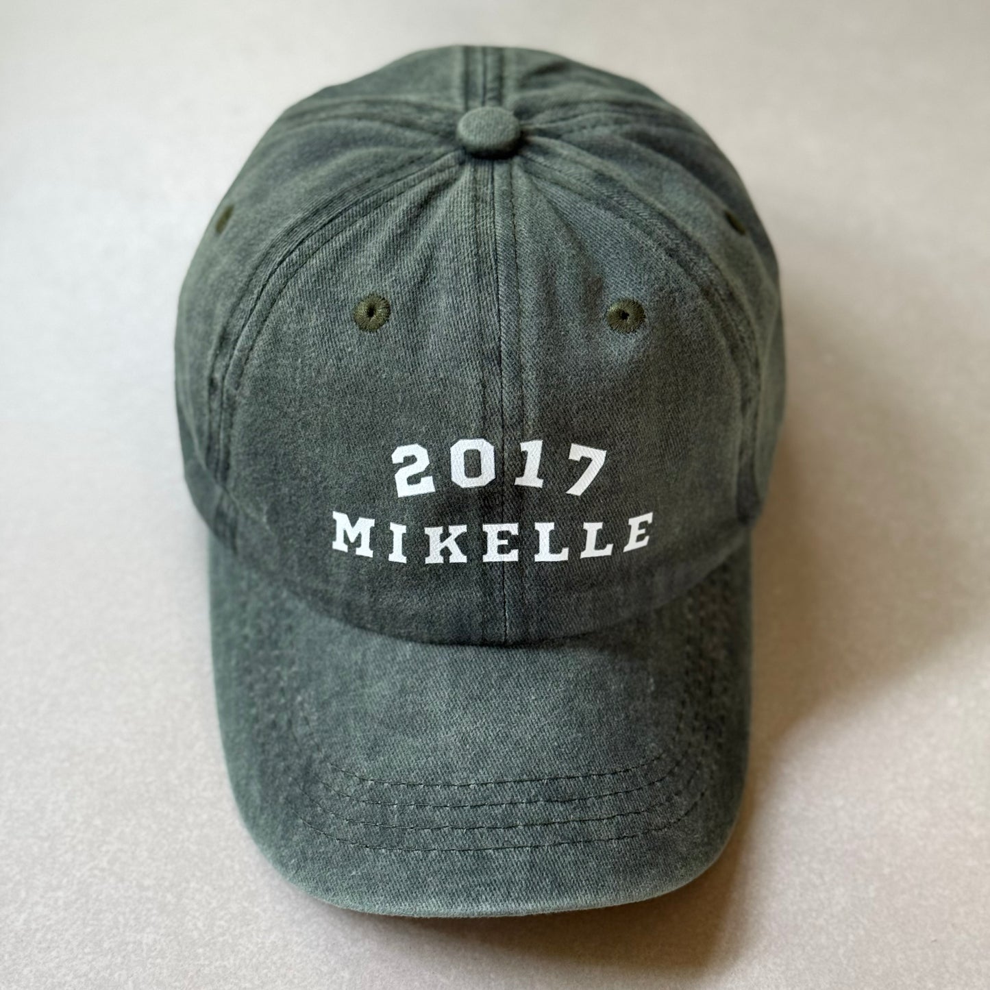Personalized Vintage Caps