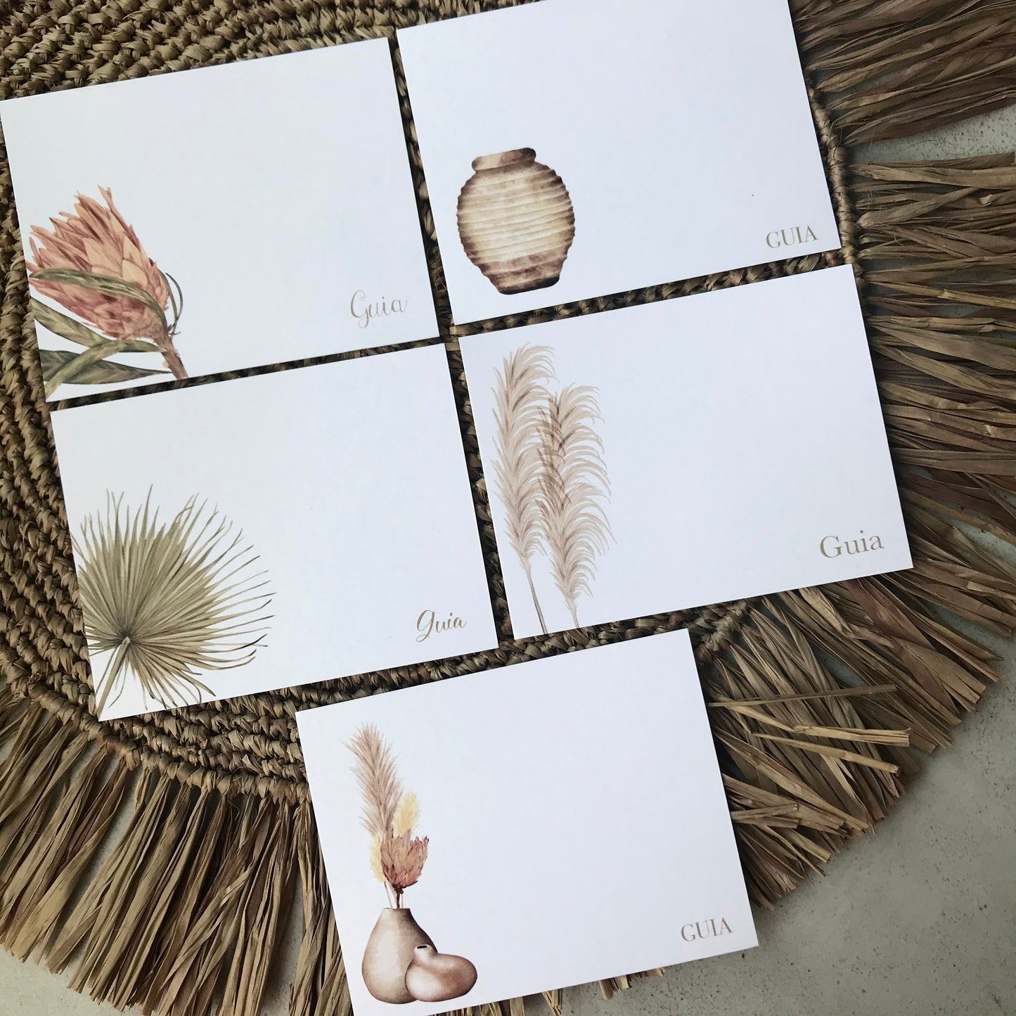 Boho Stationery Set
