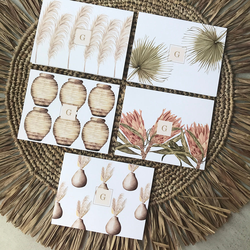 Boho Stationery Set