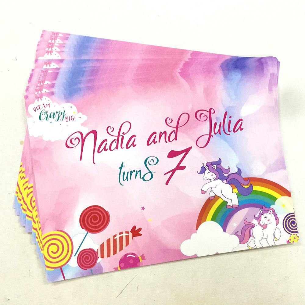 Celebration Paper Placemats