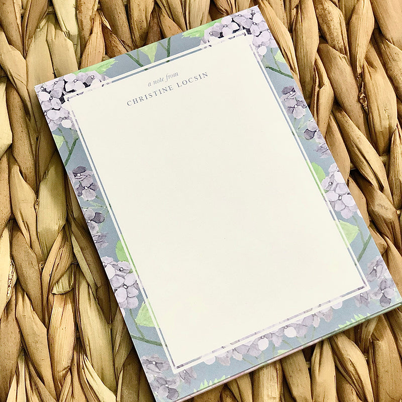 Hydrangeas Stationery Set