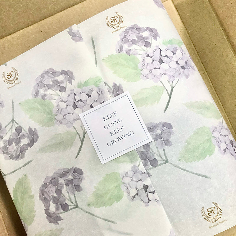 Hydrangeas Stationery Set