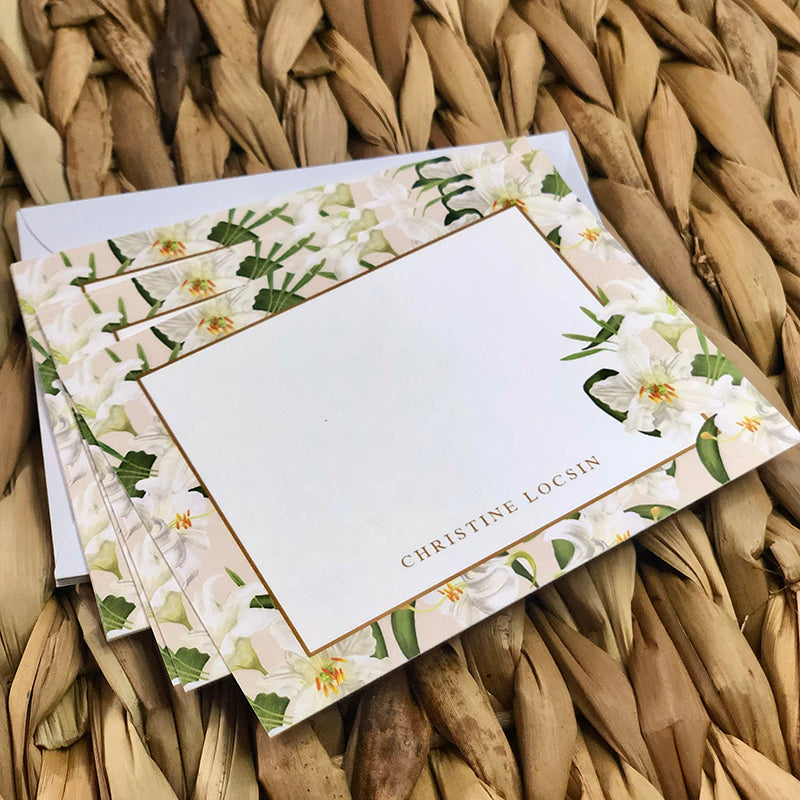 Lily Stationery Set