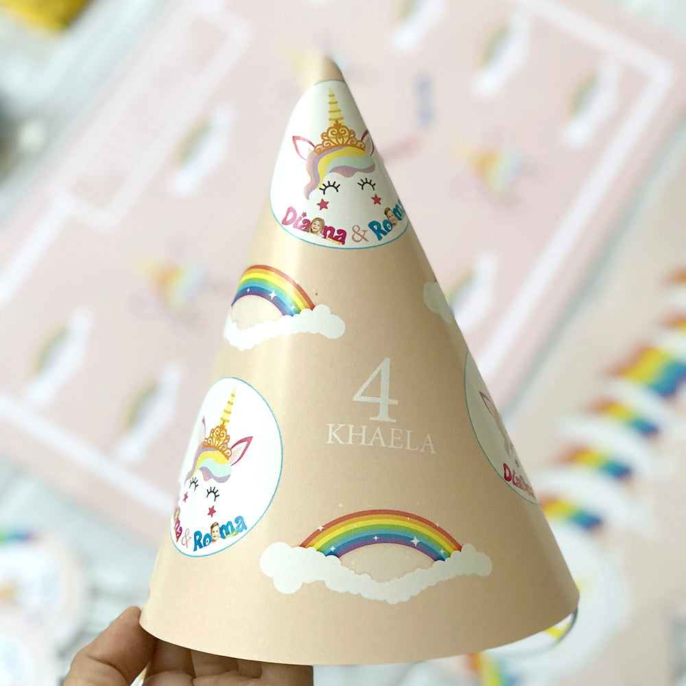Personalized Party Hats