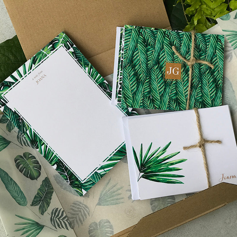 Botanical Stationery Set