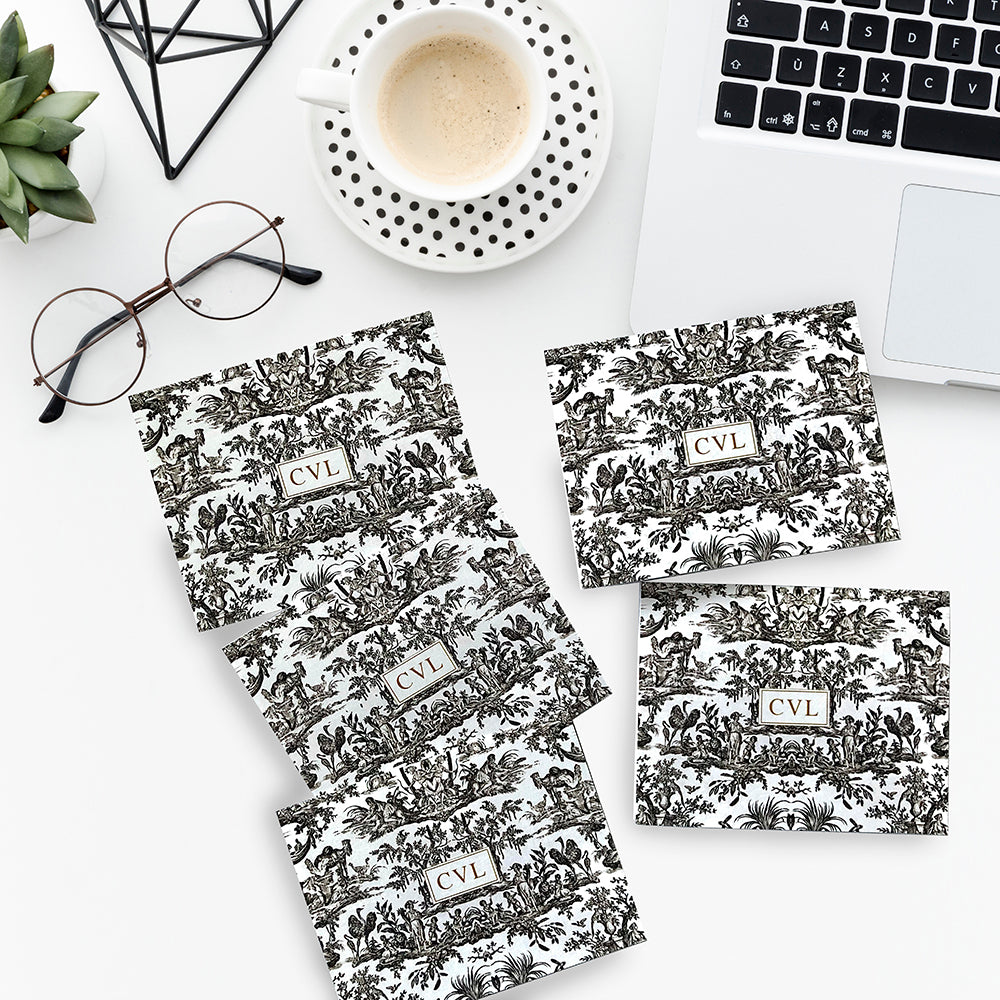 Toile Stationery Set