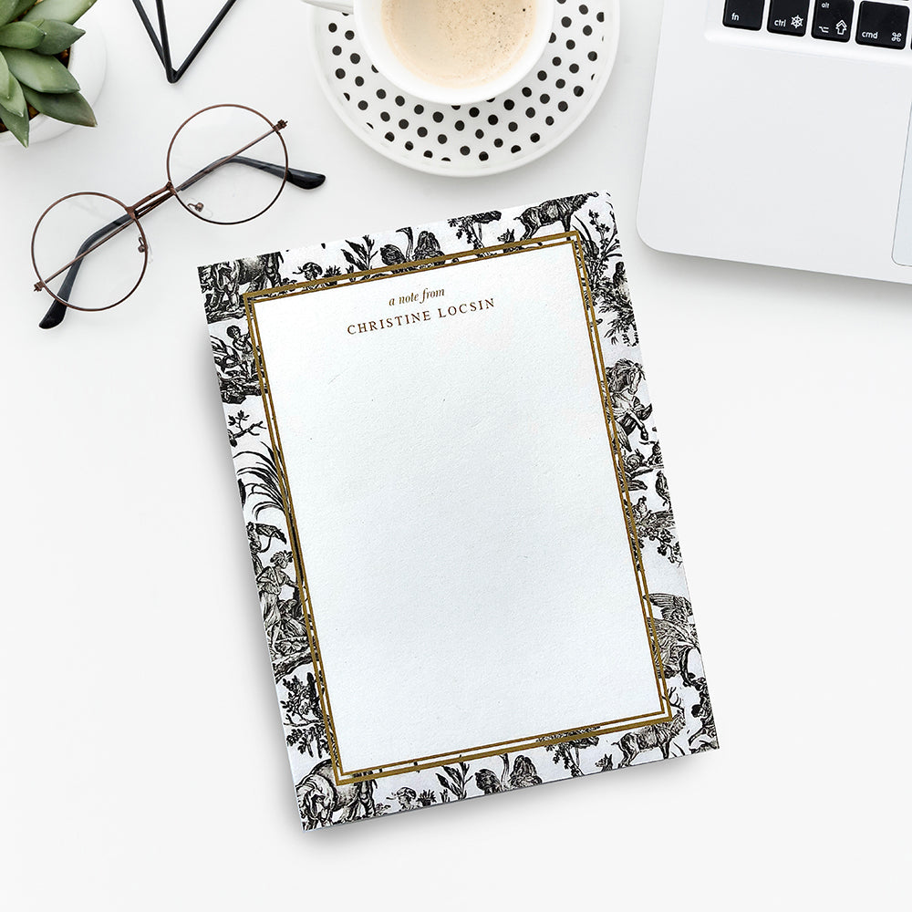 Toile Stationery Set