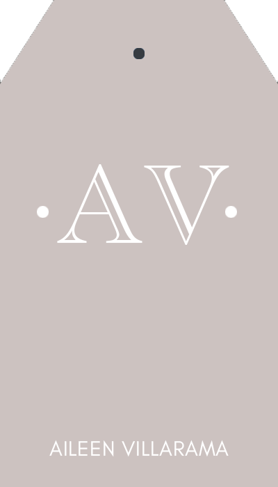 Monogram Stone Grey