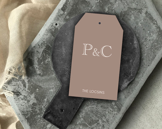 Monogram Dusty Blush