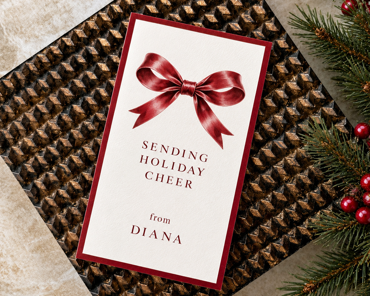 Red Ribbon Holiday Cheer