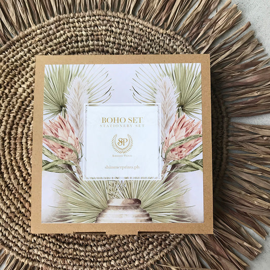 Boho Stationery Set