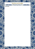Recipe Cards Blue Willow