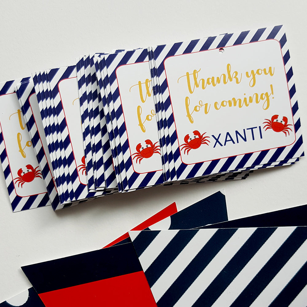 Custom Thank you Tags