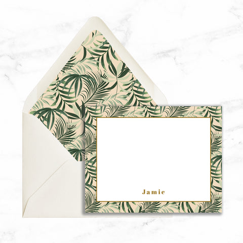 Beyond Tropical Flat Note cards