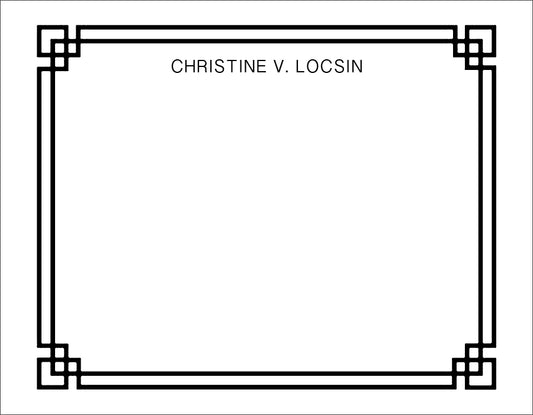 Classic Border Black