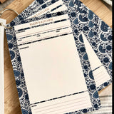 Recipe Cards Blue Willow