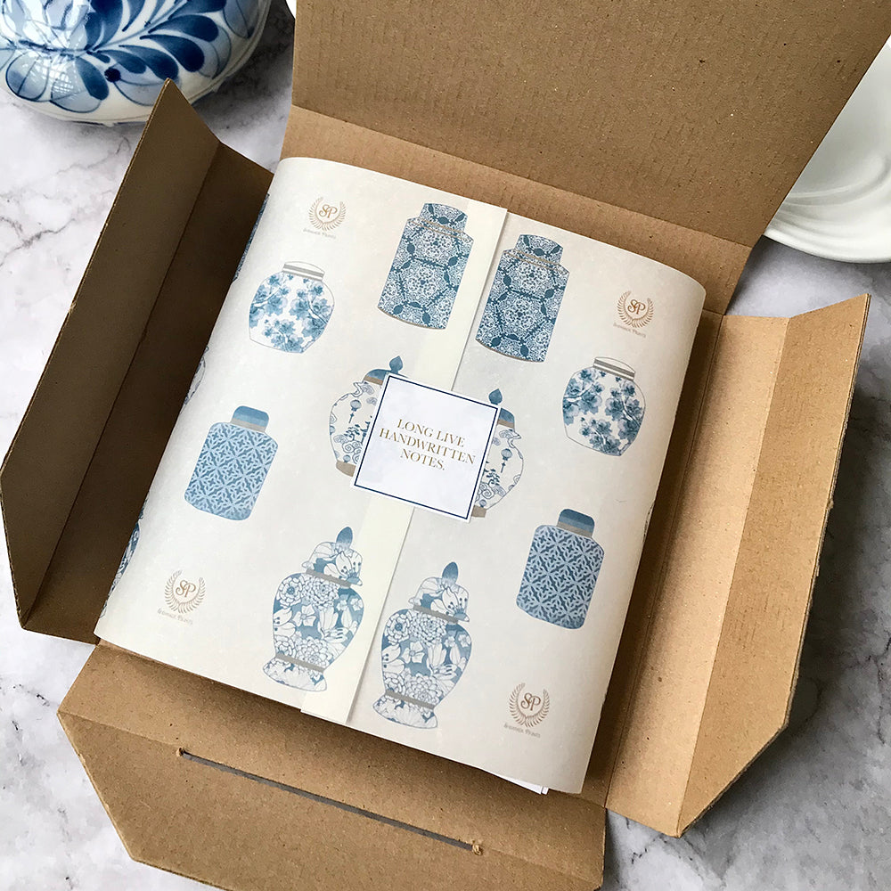 Ginger Jar Stationery Set