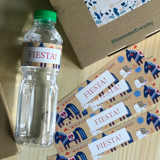 Personalized Water Labels