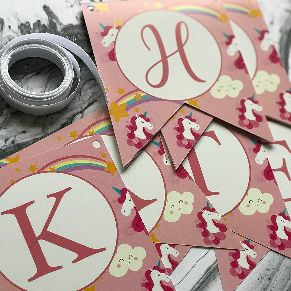 Personalized Birthday Bunting