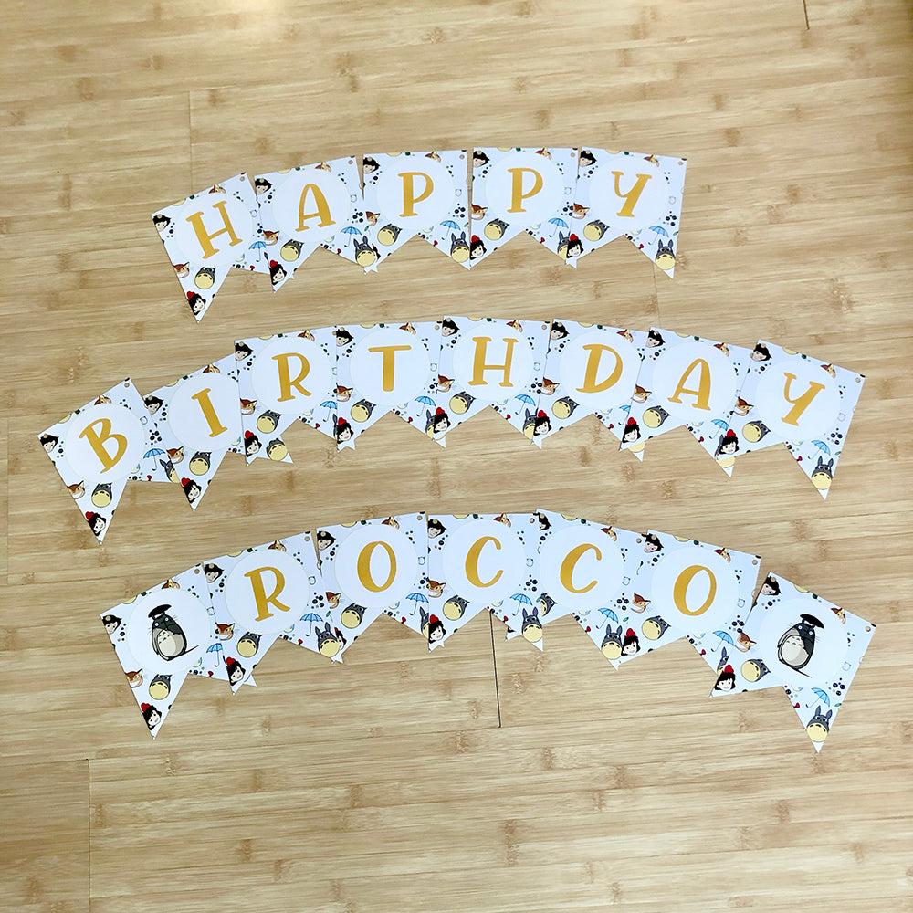 Personalized Birthday Bunting