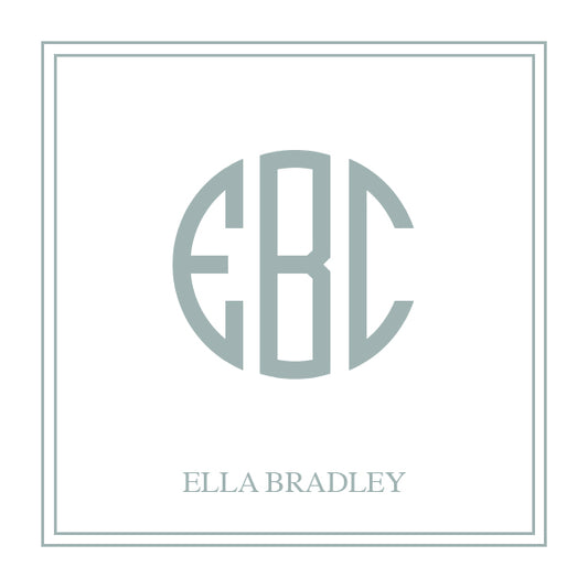 Ice Flow Monogram