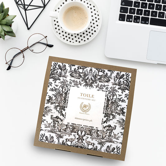 Toile Stationery Set
