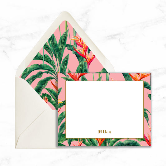 Tropicio Flat Note cards
